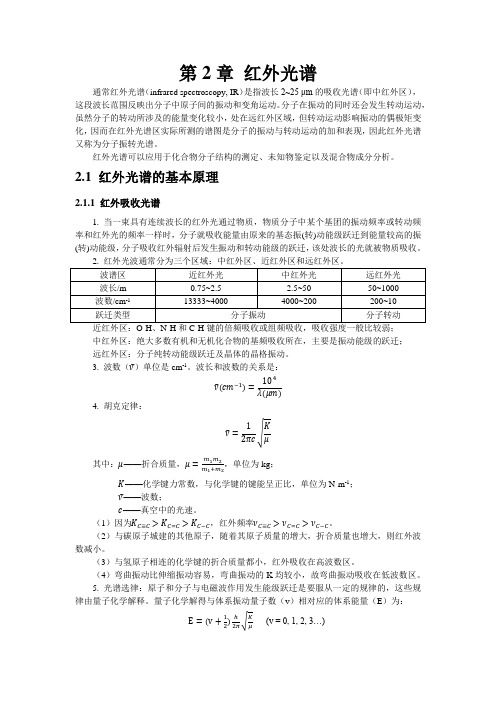 红外光谱总结