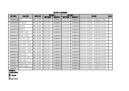 FC-01-01-B03-固定资产内部调拨单