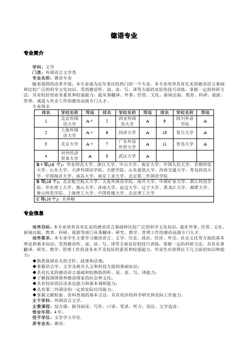 050203德语专业