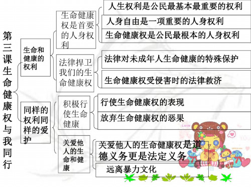 八年级政治我们的人身权利(1)