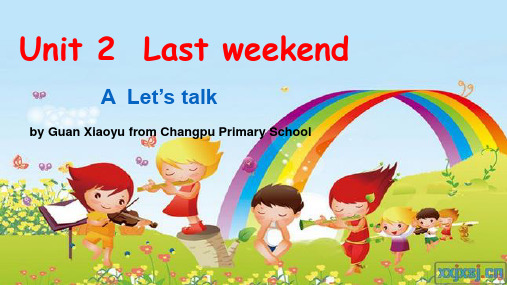 最新2015年新版PEP六年级英语下册Unit2 A Lets talk课件