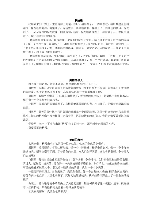 秋天的图画 (2)