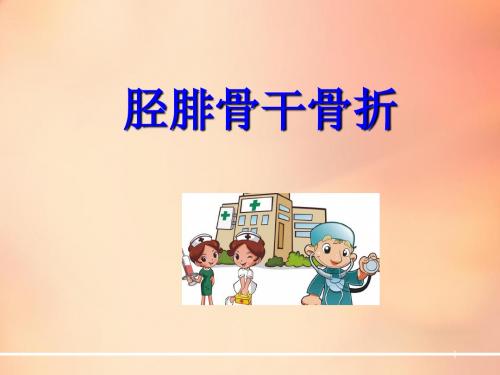 胫腓骨干骨折医学PPT课件
