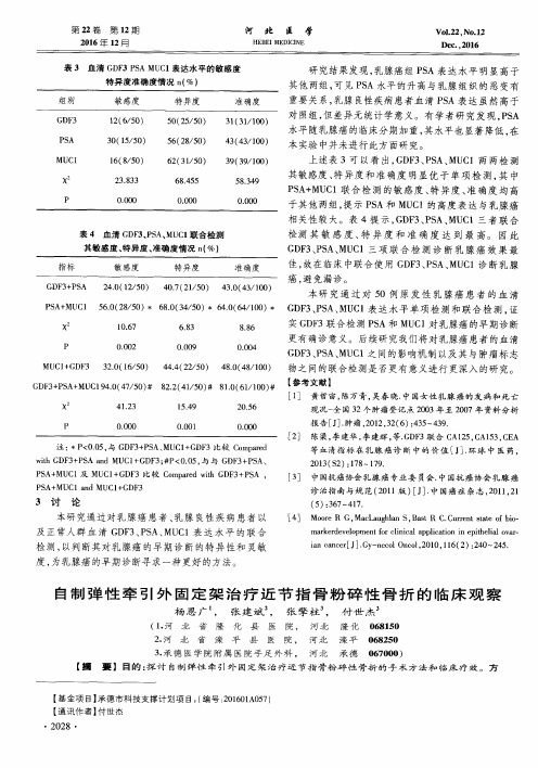 自制弹性牵引外固定架治疗近节指骨粉碎性骨折的临床观察