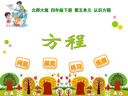 《方程》ppt课件(10篇)
