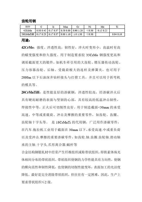 齿轮钢