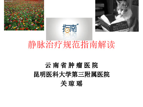 医学--moh静脉输液治疗规范解读