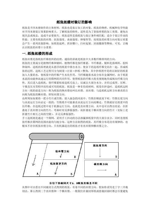 纸张的丝缕