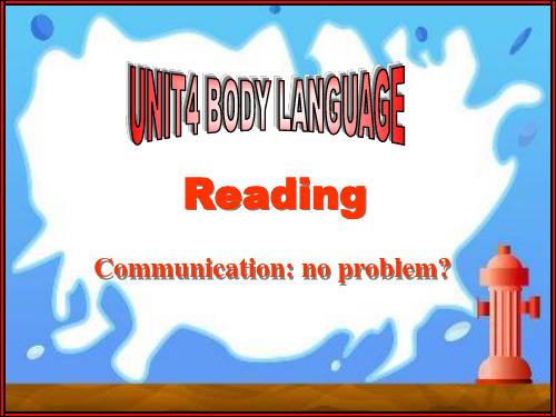 Body-language--reading课件