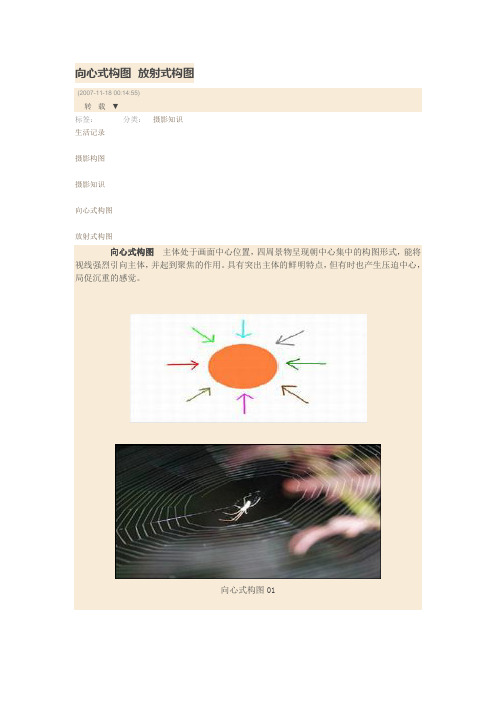 向心式构图