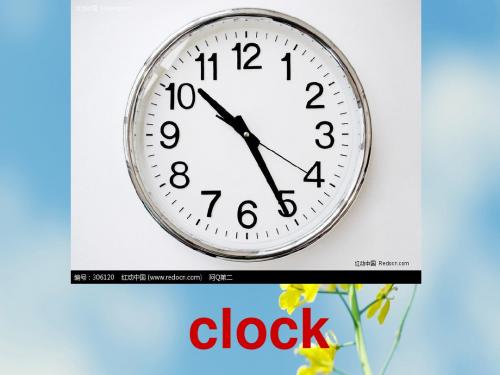 湘少版英语三年级下册：unit 5 what time is it教学课件(1)
