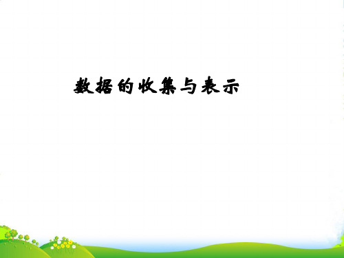 华师大八年级上册数学《15.1数据的收集》课件