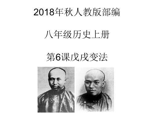 2018年人教版部编八年级历史上册 第6课 戊戌变法课件 (共36张PPT)