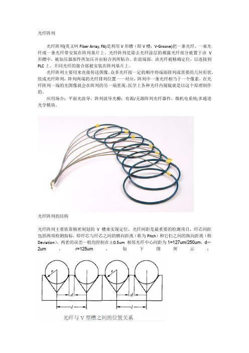 光纤阵列介绍