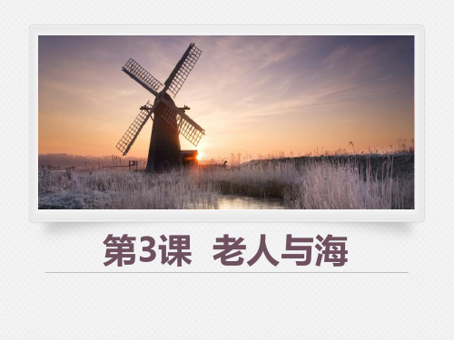 《老人与海》PPT优秀课件