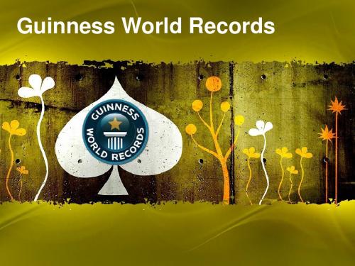 英语presentation：Guinness World Record