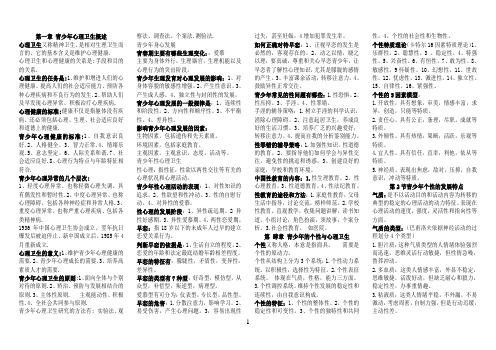 青少年心理卫生A5