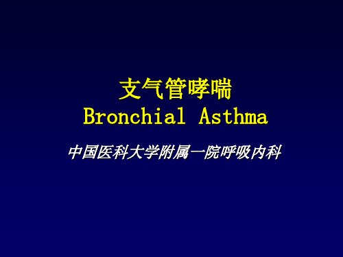 支气管哮喘PPT课件