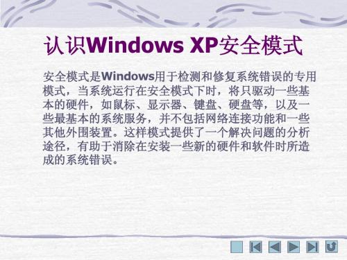 安全模式