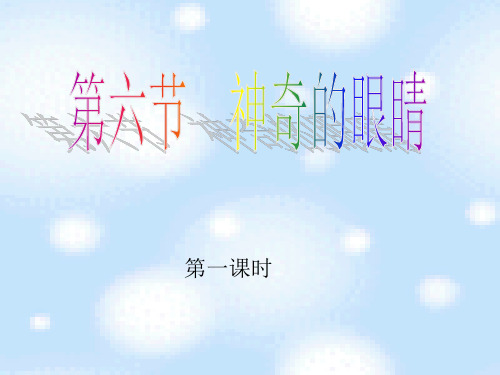 神奇的眼睛课件.ppt