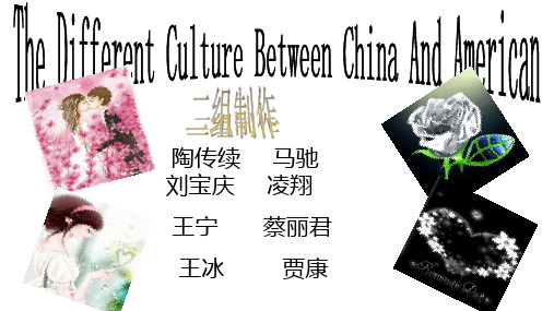 好全的中西方文化差异(英文版)