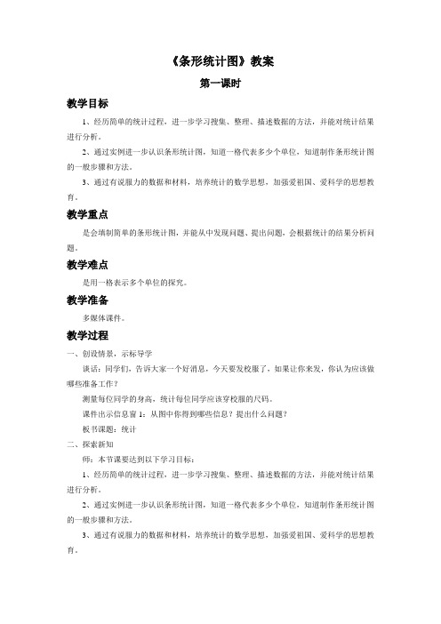 《条形统计图》教案