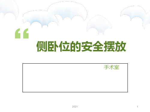 侧卧位的安全摆放PPT课件