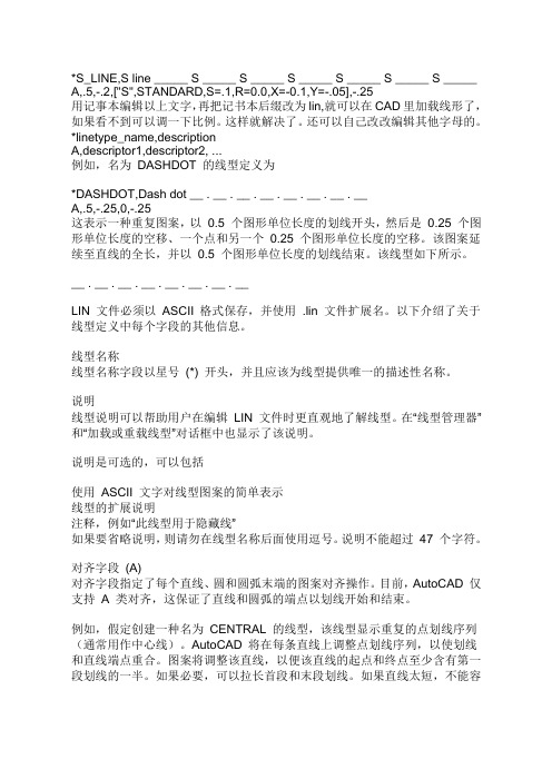 cad线型编辑