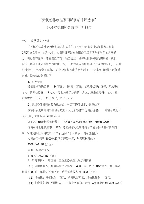 经济效益和社会效益分析报告.pdf