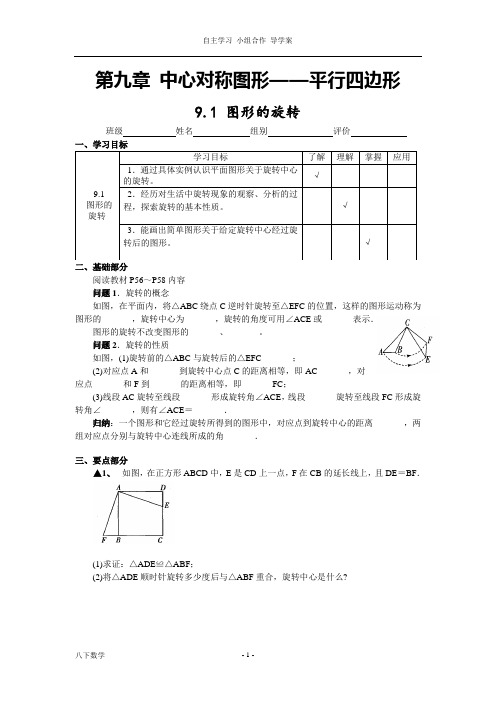 第九章 中心对称图形(简略)