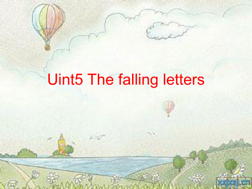 剑桥少儿英语预备级上Unit5