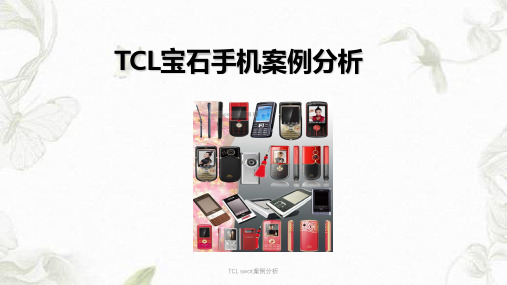 TCL swot案例分析ppt课件