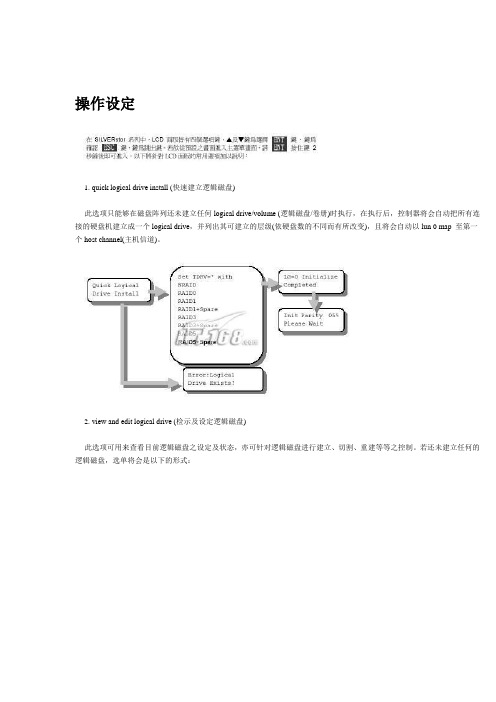 银兴 磁盘阵列 使用手册