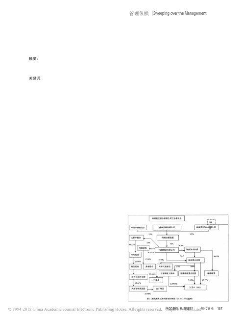中国民营企业集团化运作动因_基于海航集团的案例研究_李俊汗