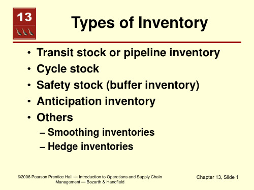 CH13Types of Inventory(运营管理,英文版)