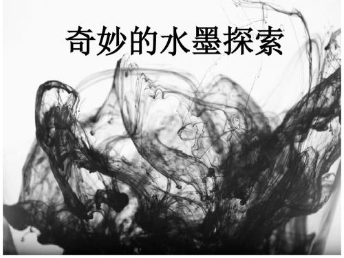 岭南版美术八上第4课《水墨探索》课件3
