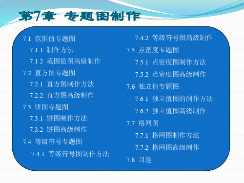 MapInfo教程第7章-专题图制作