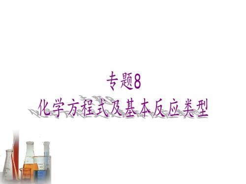 广东省中山市马新中学人教版初中化学中考专题复习课件