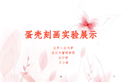 生活化学实验-蛋壳刻画-蛋白留痕是做不出来的不要再挣扎了