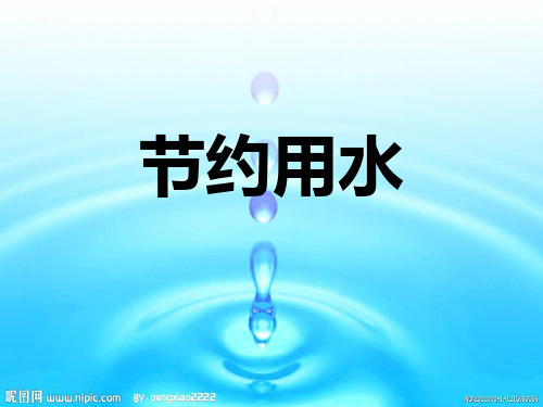 苏教版五年级下册练习7语文综合性活动《节约用水》课件