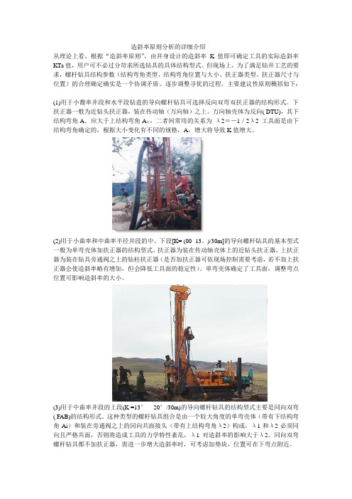造斜率原则分析的详细介绍