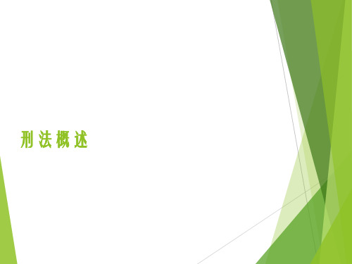 刑法概述