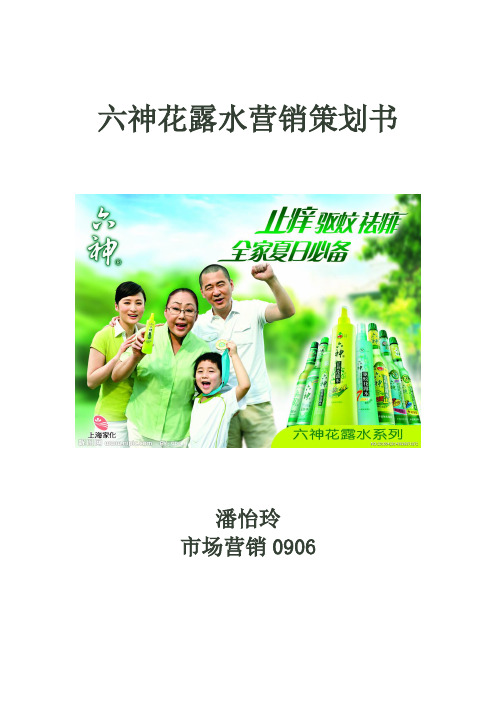 六神花露水营销策划书