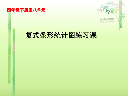 四下4.8.4  复式条形统计图练习【课件】
