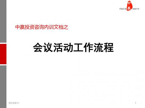 会议活动策划流程PPT课件