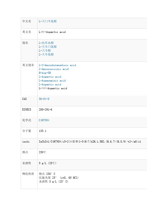 L-天门冬氨酸