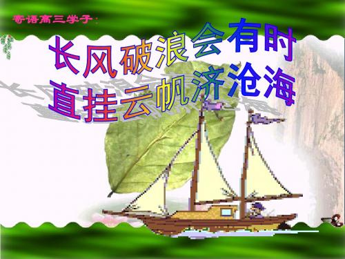 高考专题——现代文阅读文学作品类解题方略 PPT课件