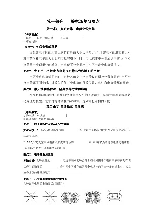 2014高考物理一轮复习(电场)