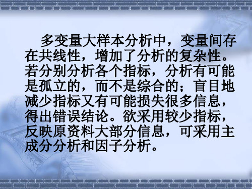 主成分分析与PPT资料33页