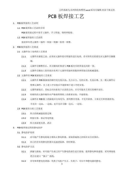 电路板焊接工艺